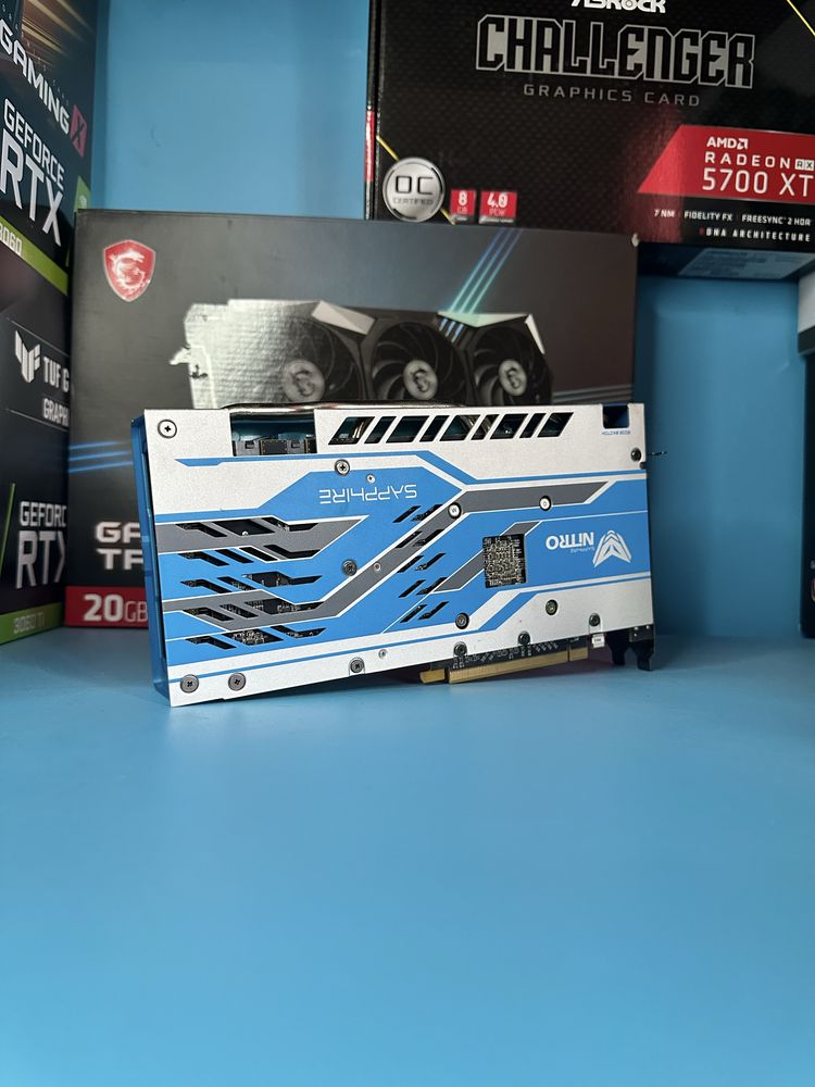 Видеокарта RX 580 8GD5 SAPPHIRE NITRO + відеокарта рх 580 8 гб сапфір ...