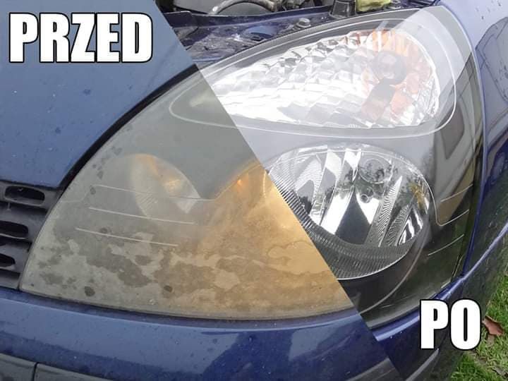 Polerowanie Reflektorów Lamp Zabezpieczanie Powłoką GWARANCJA
