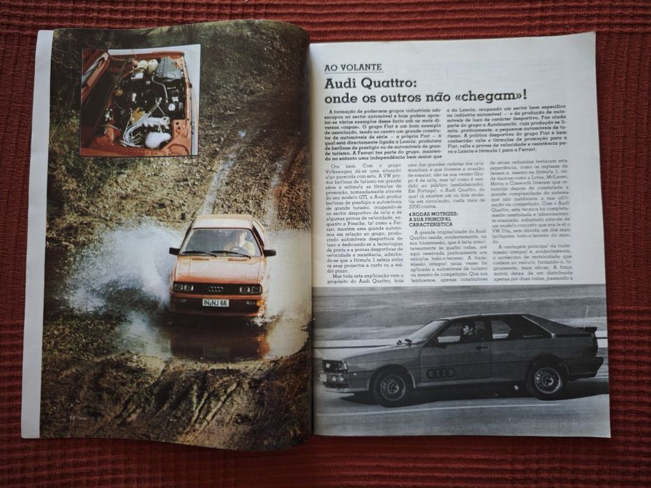 Revista Turbo com Suplemento do Rali de Portugal 1982
