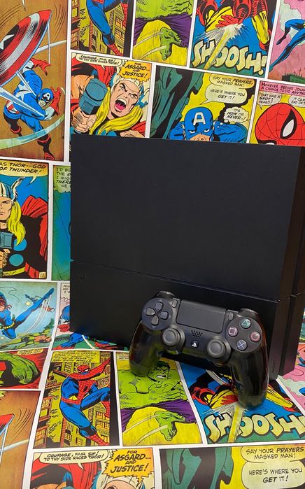 Konsola Sony Ps4 500gb+8 Gier+Gwarancja 12m Raty Szczecin Ufogames