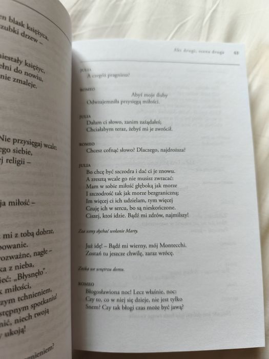 Hamlet, Makbet, Romeo i Julia Shakespeare
