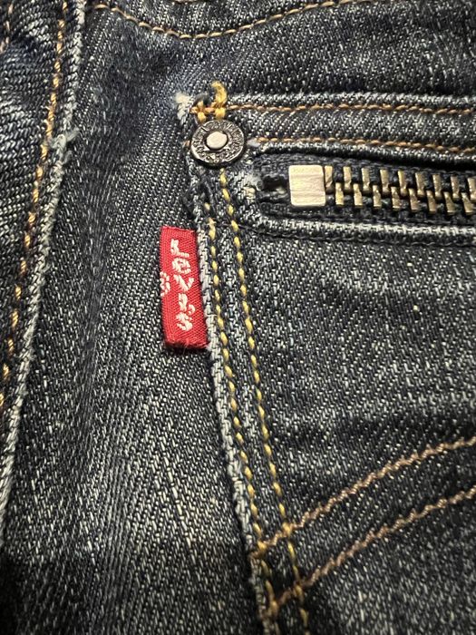 Джинсы Levis винтажные с интересными карманами