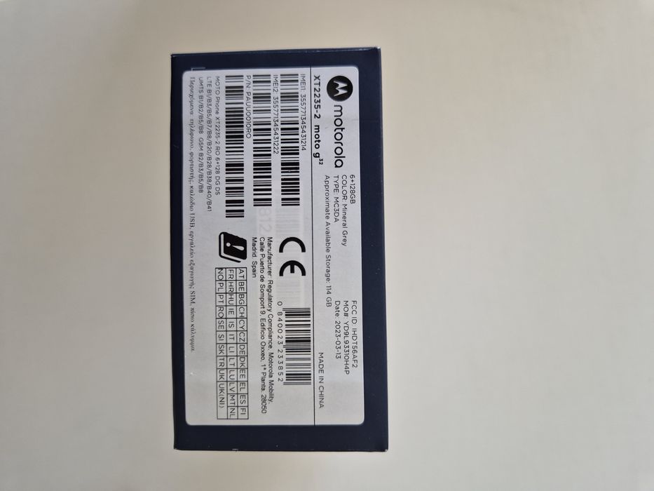 Motorola g 32, jak nowa.