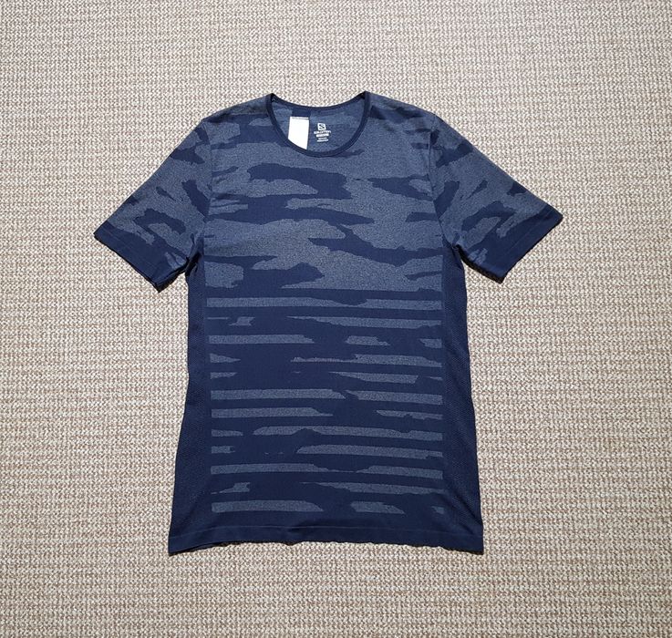 Salomon XA Camo футболка для бігу спорту термофутболка оригінал L