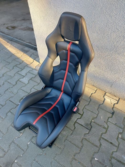 fotel ferrari 488 458 carbon prawy