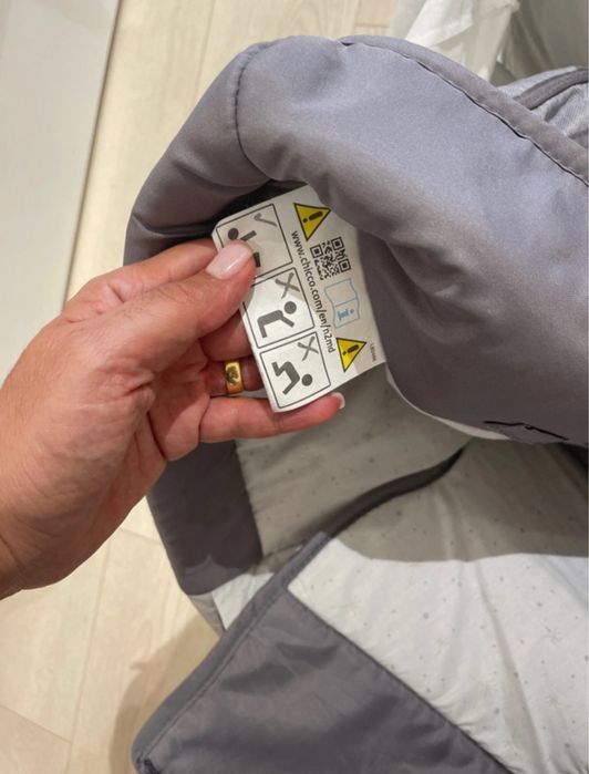 Next 2 Me em Cinza da Chicco