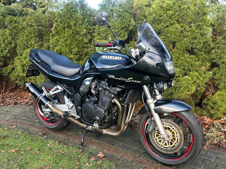 Suzuki Bandit Suzuki GSF1200 S Bandit, Max. dodatków, Bezwypadkowy Ideał! moc 130 KM