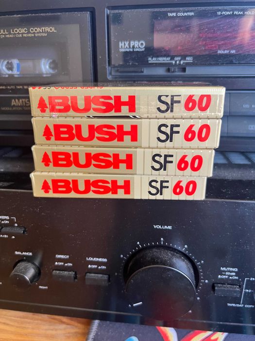 Lot 4 Normal cassettes BUSH SF 60