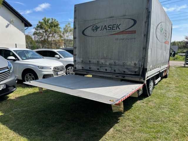 Wynajmę Renault Master plandeka 8EP z windą 750 kg na poduszkach - Przeprowadzki