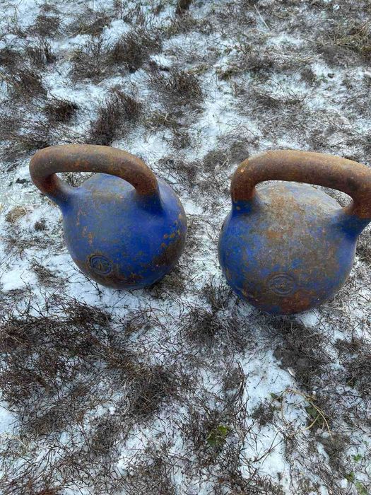 Гирі 8 кг , 16 кг, 24 кг.