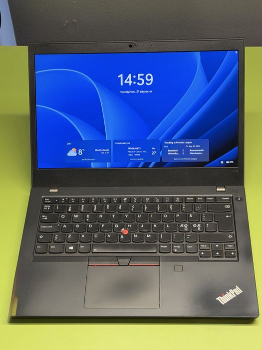 Lenovo Thinkpad L14 Gen2 (Ryzen 5 5600u, 16gb, 256ssd, FHD IPS 14" 300nits) 2023 рік, гарантія