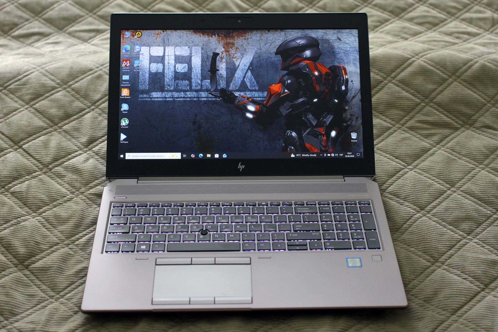 HP Zbook 15 G6/i7-9850H 12x!/Nvidia 4GB/16GB/SSD256/АКБ4ч/15.6 ips FHD