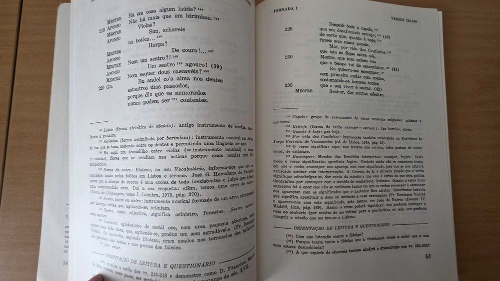 Livro "O Fidalgo Aprendiz" de D. Francisco Manuel de Melo