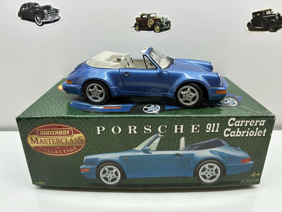 Модель Porsche 911 Carrera Cabriolet 1:24 Matchbox
