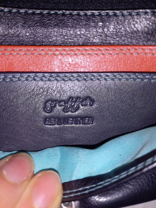 Skórzany portfel damski