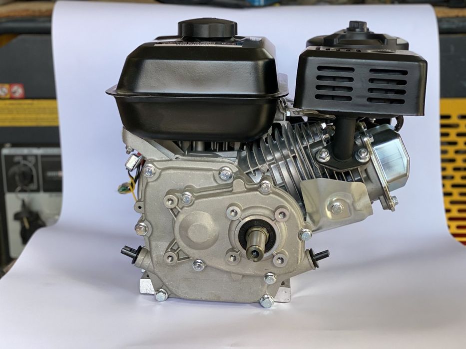 Бензиновый двигатель BIZON BS170F-S(R) с понижающим редуктором (1/2)