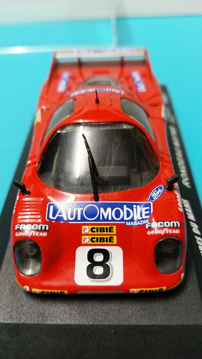 Rondeau M379B #8: 24h Le Mans 1981 (Venc Classe) - Miniatura IXO Collections 1/43