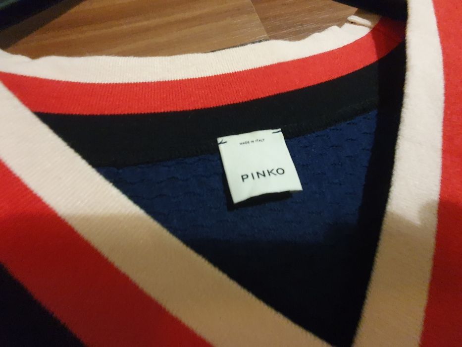 Pinko granatowy sweterek S