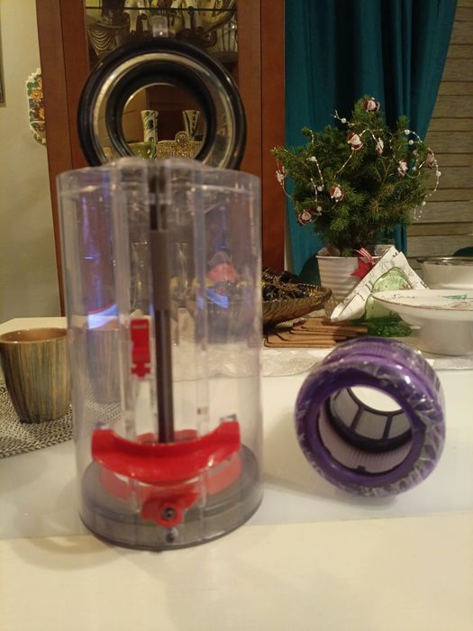 Pojemnik na kurz odkurzacza Dyson V11 V15 SV14 SV15 z filtrem