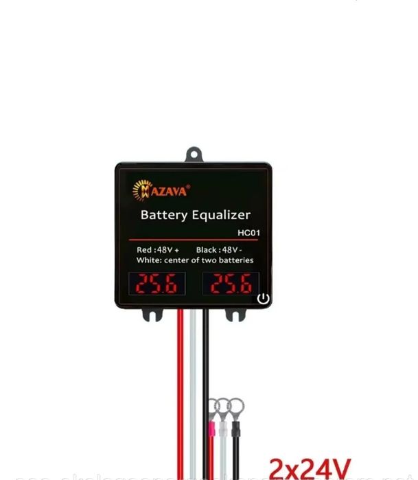 Балансир для АКБ MAZAVA HC01 2 x 24V 48В (2*24В) Battery Equalizer з дисплеєм