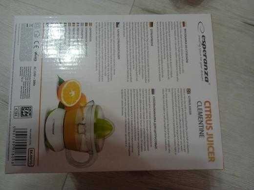 Wyciskarka do cytrusów Esperanza Clementine