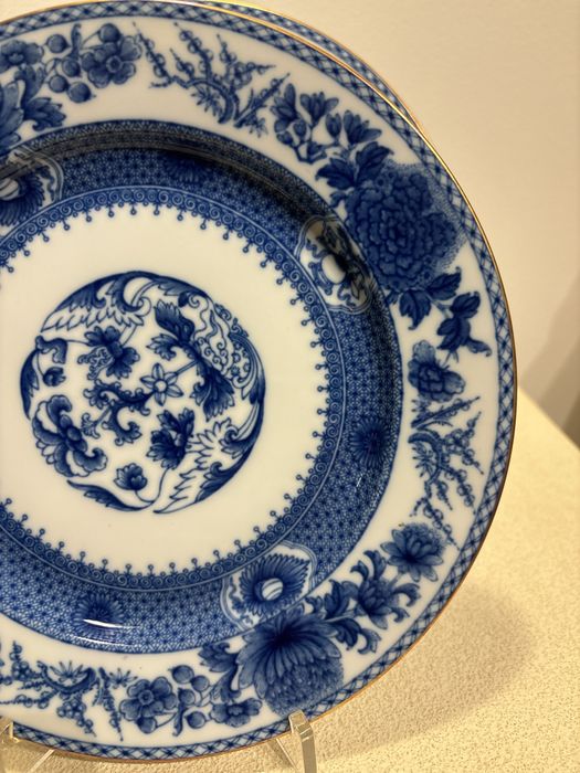 Mottahedeh Imperial Blue Pratos Porcelana Vista Alegre