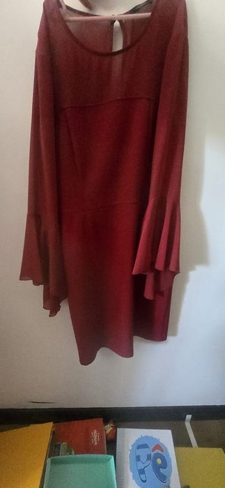 Vestido vermelho Fracomina