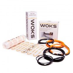 Розпродажа! Електрична тепла підлога WOKS, Volterm Мат Теплый пол