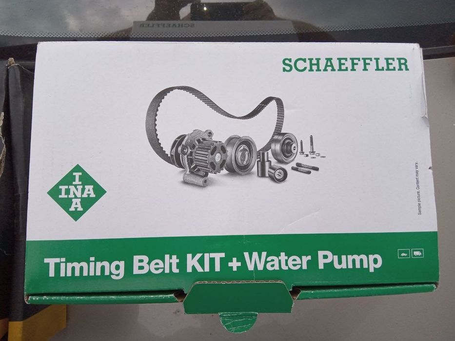 Водная помпа, ремень, ролики. Комплект INNA