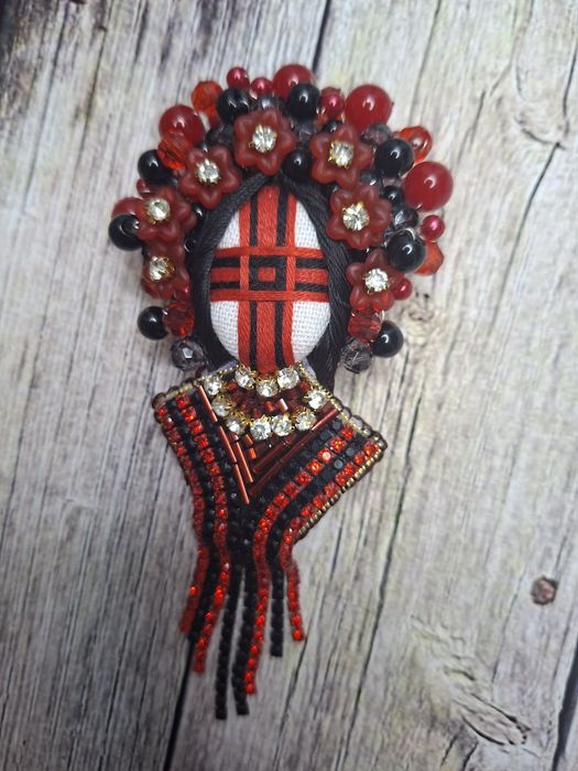 Брошки мотанки  ручної роботи