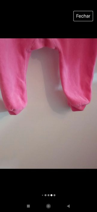 Pijama veludo bebé 12 meses Kitchoun
