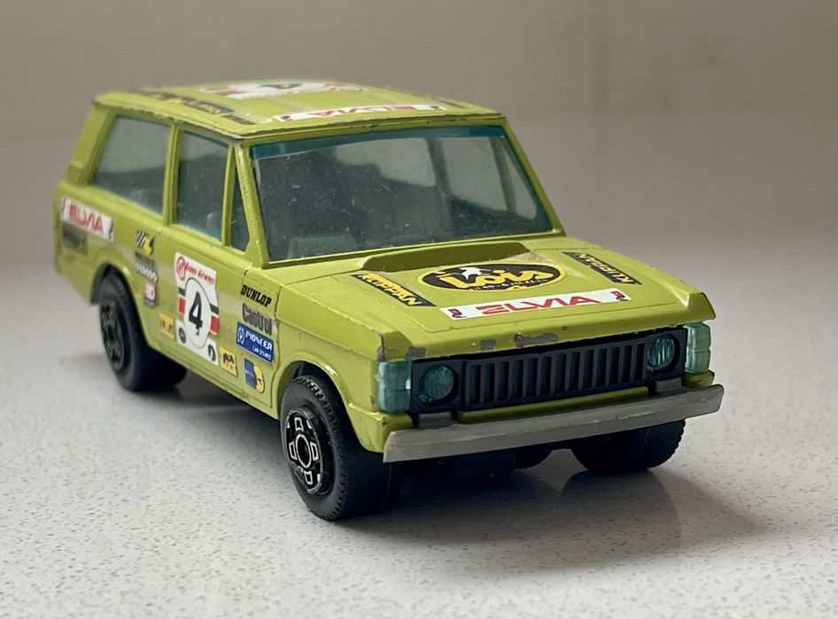 Miniatura Bburago Range Rover Rally 1/43 – Vintage Made in Italy (#4104)