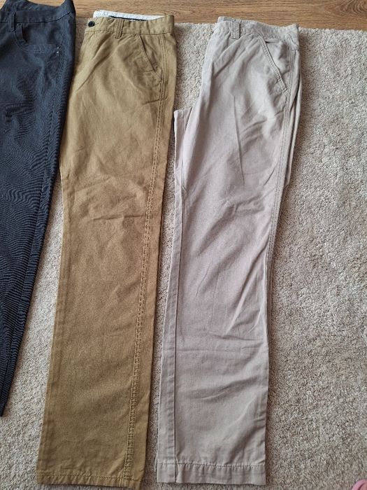 Spodnie męskie, firmowe 90cm-92cm pas