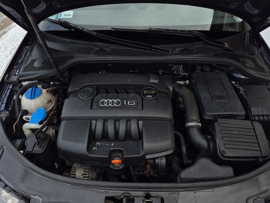 Audi A3 8P 5d 1.6 mpi benzyna 102km sportback 2007r