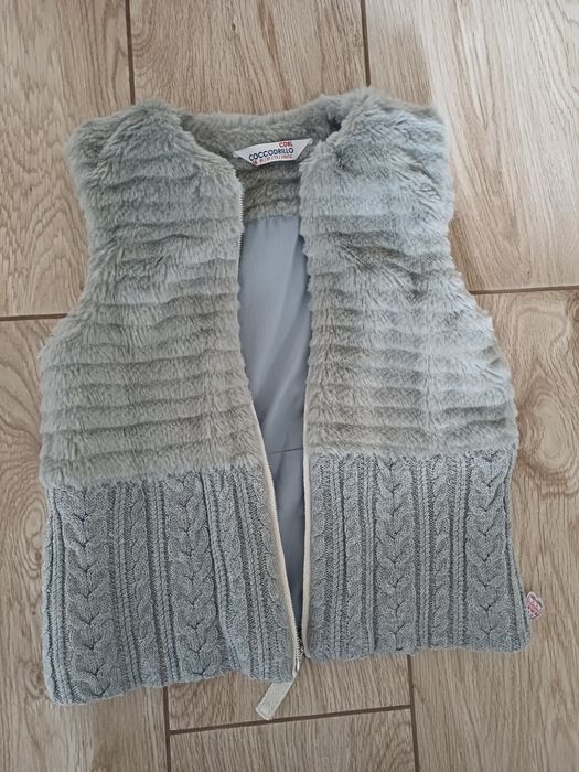 Kamizelka, bezrękawnik 98, 104 miś, Cocodrillo
