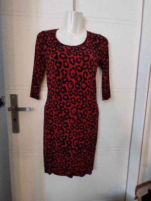 F&F Sukienka 36 milutka, ciepła viskoza