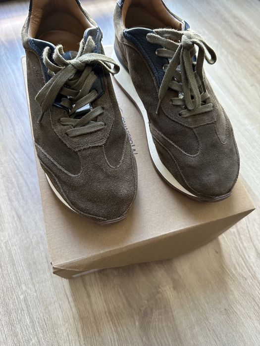 Sapatilhas Massimo Dutti camurça