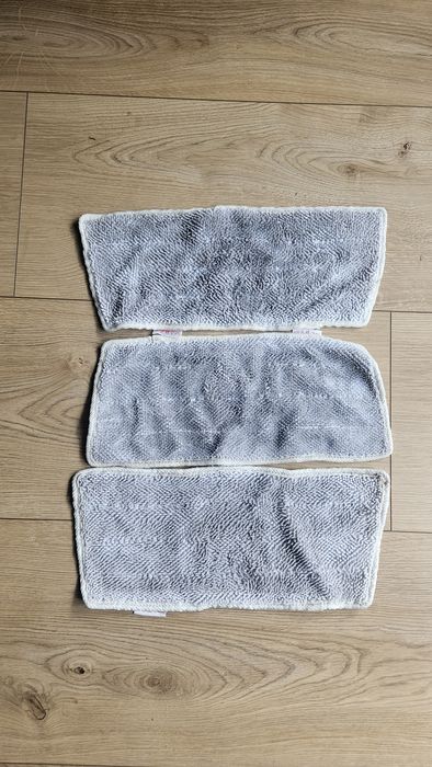 Zestaw 3 nakładek / wkładów do mopa Vileda XXL– mikrofibra, wyprane
