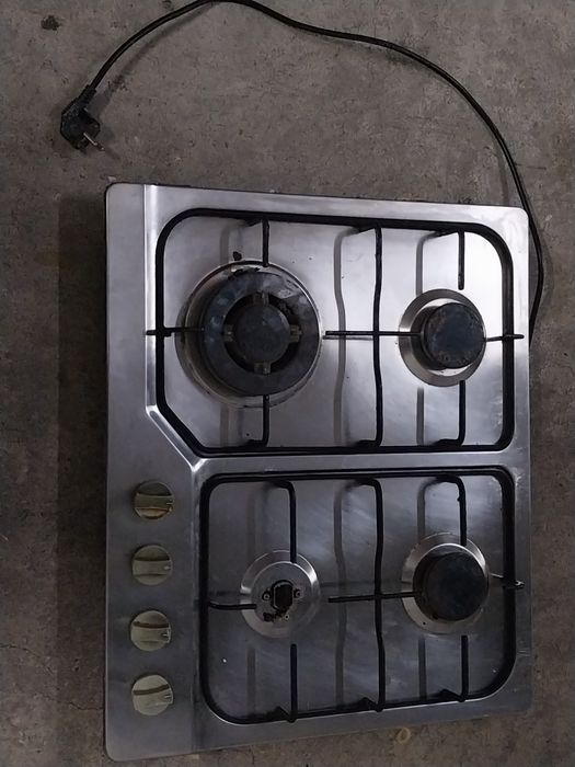 Placa gás butano e forno elétrico