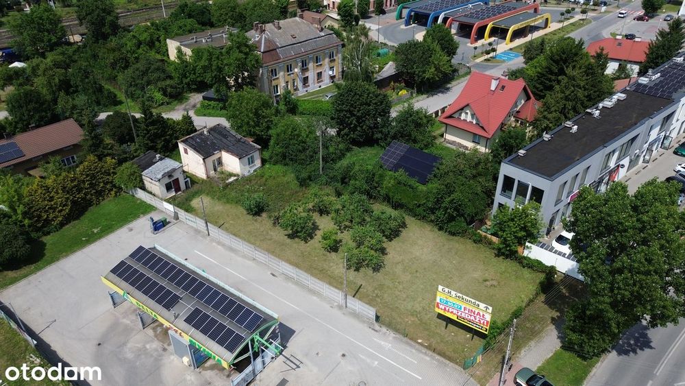 Działka inwestycyjna 1204 m² MPZP – Jędrzejów ul. Przemysłowa