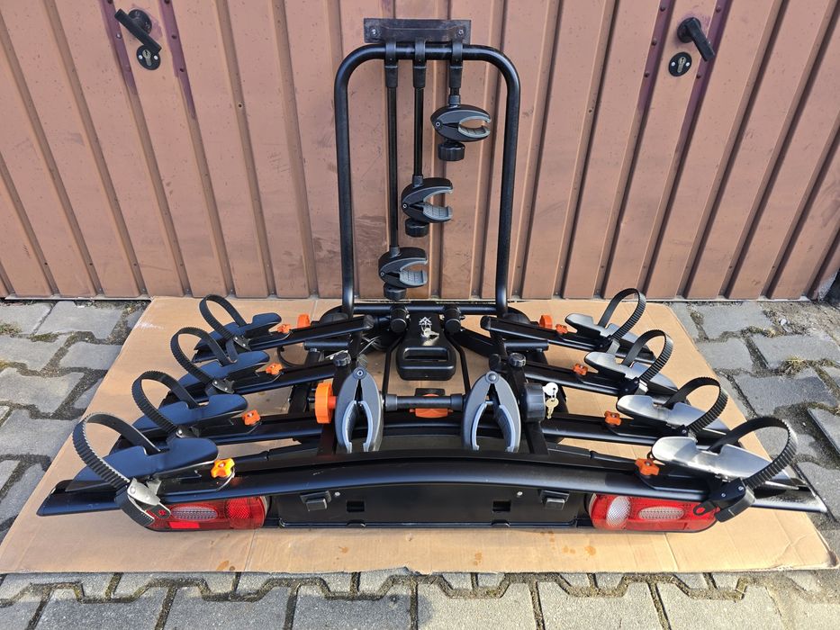 Bagażnik rowerowy na hak Aguri Active 3+1 Bike 4 rowery jak Thule