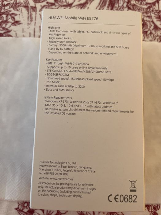 Huawei Wifi Hotspot E5776s 32