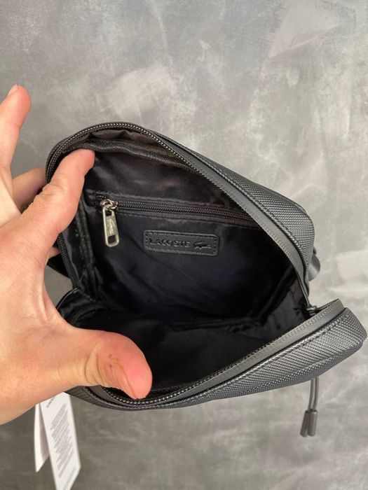 Акція ! Мужская сумка на через плече Lacoste|чоловіча барсетка лакоста