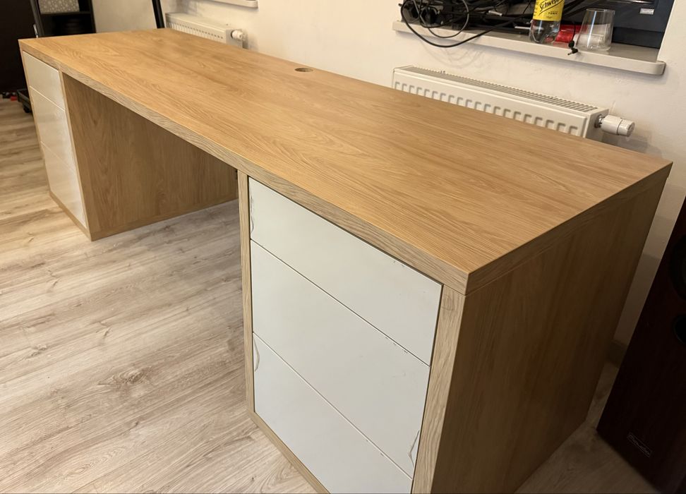 Biurko 230 cm – NOWE – stan idealny