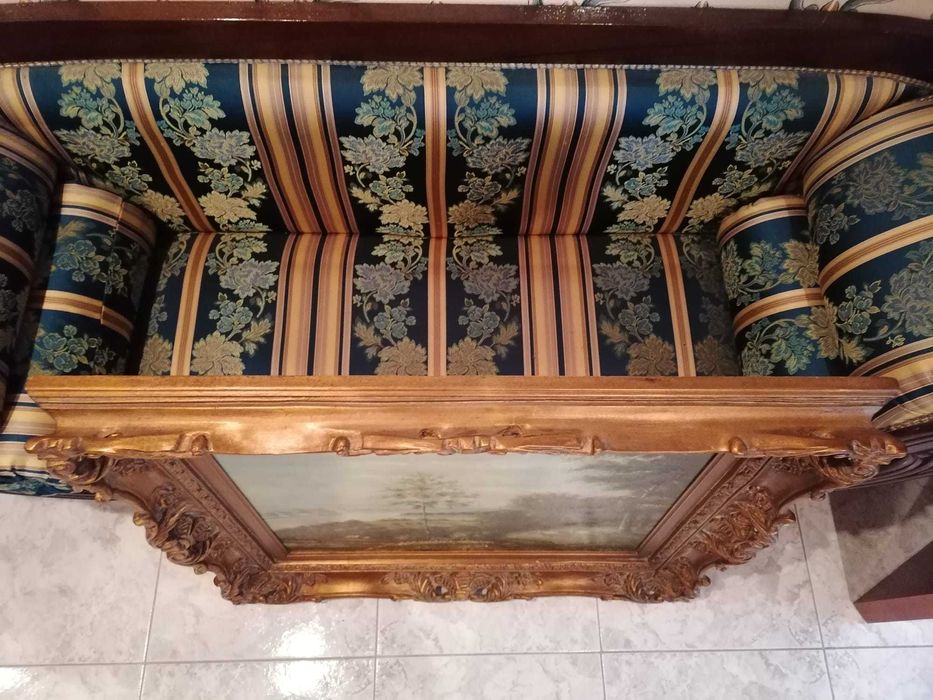 Quadro em óleo sobre tela - Origem USA