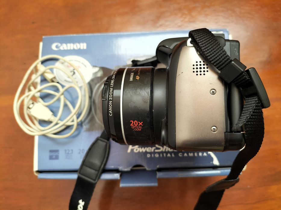 Canon PowerShot SX20 IS usada / para peças