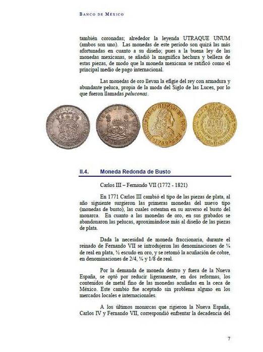 México - - - História da Moeda Mexicana - - - - - Livro de Moedas