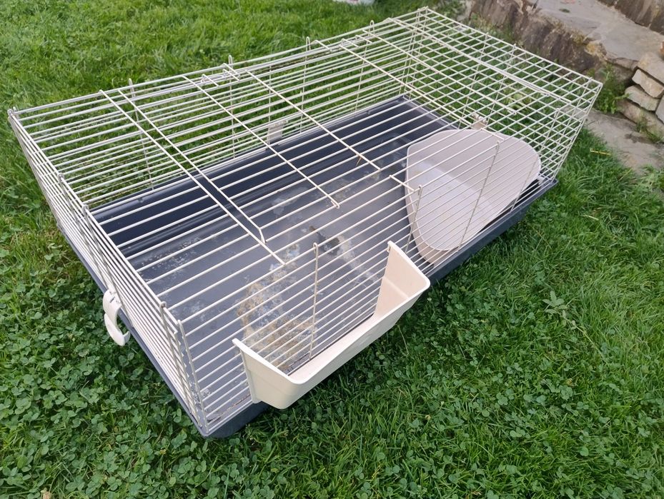 Klatka dla królika z transporterem