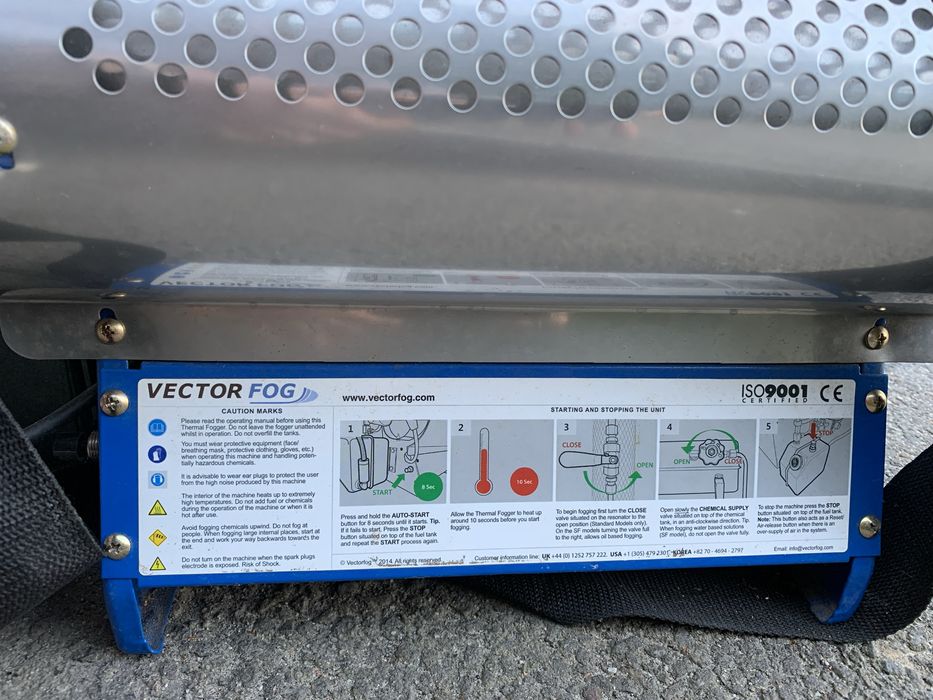 Zamglawiacz termiczny komary, kleszcze