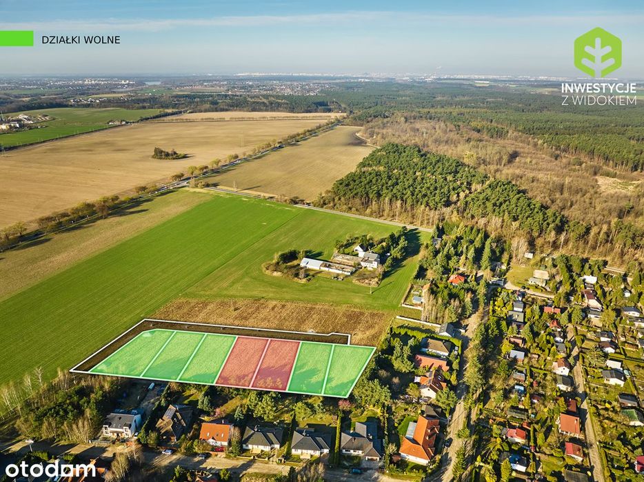 Działki w zielonej okolicy – spokój blisko Poznania